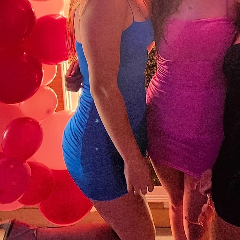Hello Molly Blue Bodycon Dress